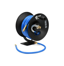 Шланг пневматичний ПВХ на бобіні YATO з швидкоз'єдн. наконеч-ми; Ø=10мм, макс. тиск 20Bar, l=15м [2]