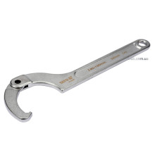 Ключ гаковий з носиком на шарнірі в діапаз. M= 80-120 мм YATO, Хр-Ванад., L= 340 мм [5/10]