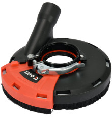 Кожух пилозахисний до КШМ для шліфування YATO : на диск Ø115 і Ø125 мм, зона дії- 28-36 мм [30]