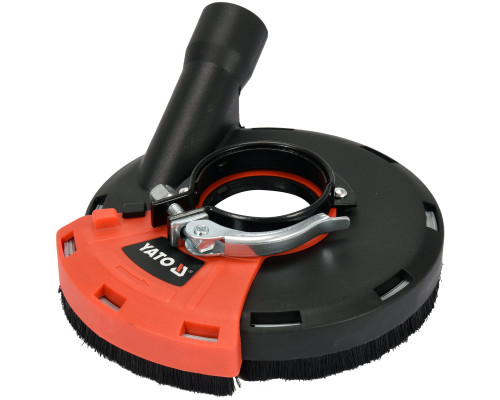 Кожух пилозахисний до КШМ для шліфування YATO : на диск Ø115 і Ø125 мм, зона дії- 28-36 мм [30]