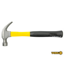 Молоток слюсарний VOREL TUV/GS з склопластиковою ручкою, m= 600 г [6/24]