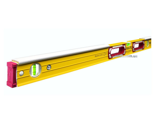 Рівень муляра STABILA Type 196-2 K : L= 120 см. 3 капсули, ударостійкий(ковачки, профіль,накл. щит)