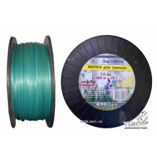 Жилка для тримера "Кручений КВАДРАТ" TM VIROK : Ø= 3.0 мм, l= 300 м (бобіна)