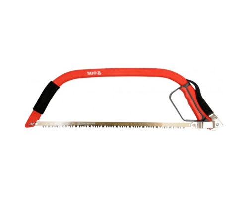 Пила лучковая YATO: по дереву, L=610 мм [12/24]