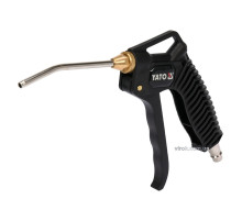 Пістолет пневматичний продувальний YATO з соплом l=110 мм, Ø=1/4", для тиску- 0.8 MPa [20/40]