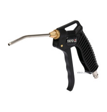 Пістолет пневматичний продувальний YATO з соплом l=110 мм, Ø=1/4", для тиску- 0.8 MPa [20/40]