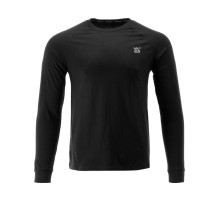 Футболка черная, с длинными рукавами YATO разм. XL/ 76 см х 58 см, 100%-хлопок [40]