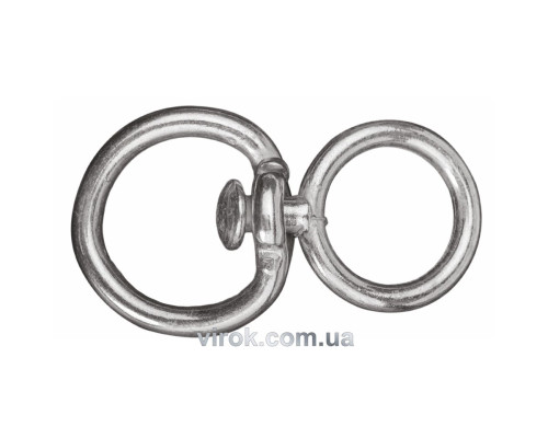 Вертлюг 6 мм з 2-ма кільцями Ø= 34 мм