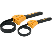 Ключи к масляным фильтрам ленточные VOREL Ø=10-110 мм и Ø=40-160 мм, 2 шт. [6/24]