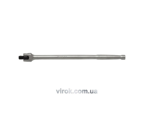 Вороток шарнірний YATO : квадрат M= 1/4", L= 140 мм [10/100/200]