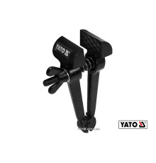 Лещата ручні сталеві YATO : l= 165 мм, губки- 50 мм, розвід губок- 32 мм [4/24]