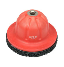 Щітка до серцевин втулок і шпильок YATO під квадр. шпиндель- 1/2", Ø= 150/90мм (зовн/внутр), h= 95мм