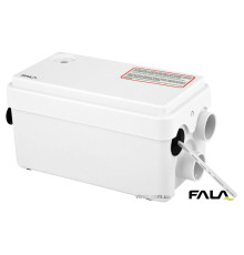 Помпа до каналізаційних стоків душа і вмивальника мережева FALA: P=250Вт, на висоту 4м, Q=80л/хв [4]