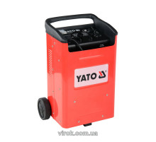 Пуско-зарядное устройство YATO: аккумулятор 12/24 В, 50-340 А, 20-700 Аh, 230 В [1/12]