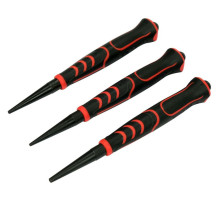 Добойники гвоздей YATO l=125 мм, с наконечниками Ø=0,8; 2,4 мм, 3 шт.