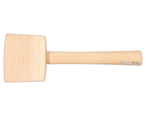 Молоток - киянка дерев'яний VOREL з прямокутним обухом [20]