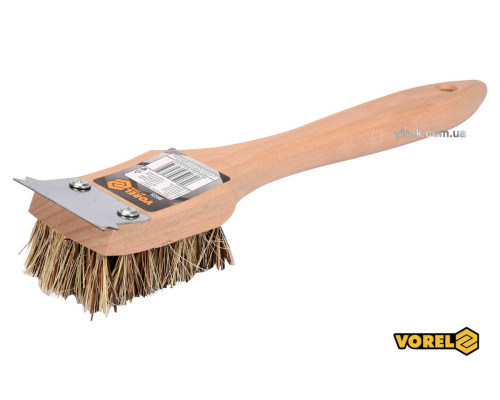 Щітка для гриля TAMPICO VOREL : L= 305 мм, зі скребком 71 х 33 мм [16]