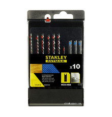 Набір полотен для електролобзика STANLEY , 10шт, хвост U