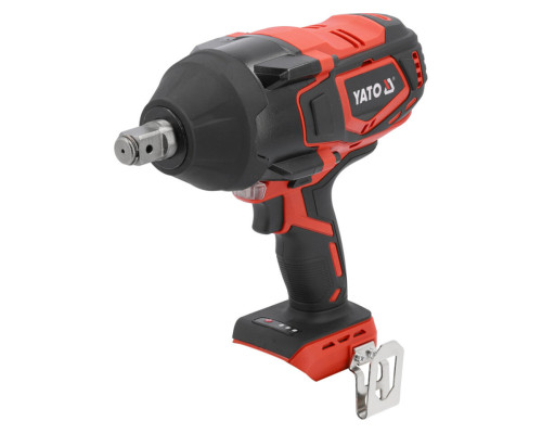 Гайковерт ударний акумуляторний YATO: 18 В, квадрат 3/4", 2000 Нм, перехідник 3/4" в 1/2" (БЕЗ АКУМУ