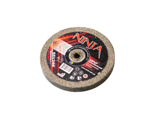 Круг для точила на керамічній зв'язці NINJA 150х16х12,7 мм F46 ТМ VIROK, твердість L