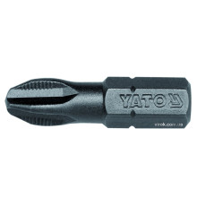 Насадка викруткова YATO : Philips PH3 x 25 мм. HEX 1/4". 50 (Уп/Шт.)(DW)