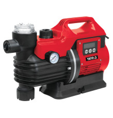 Насосна станція мережева YATO: 1300 Вт, 5000 л/год, Ø= 1", глиб.- 8м, вис.- 53м [1]
