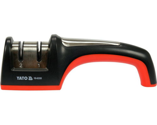 Точило для ножів 2 в 1 YATO кераміка сталь 198х53х66 мм [32]
