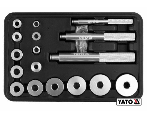 Средства для установки подшипников и уплотнителей YATO: 17 элементов [10]