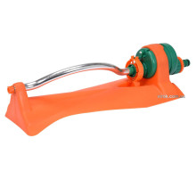 Ороситель осцилляционный FLO к шлангу 1/2", 15 отверстий, предел действия - 14 м, ABS-пластик + алюминий [12/48]