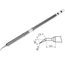Наконечник для точкової пайки з вклад грілкою YATO заг. l= 155мм, наконеч 7,5+9,3х0,2 мм, тип T12-JL