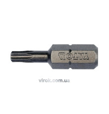 Насадка викруткова YATO : "TORX" T15 x 25 мм. HEX 1/4". 10 (Уп/Шт.) [20/100]