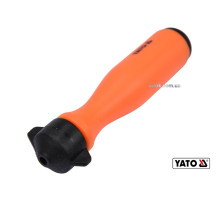 Ручка для напильника YATO : Ø= 4.5 мм. з різьбовим фіксатором, поліпропіленова (YT-85026) [200]