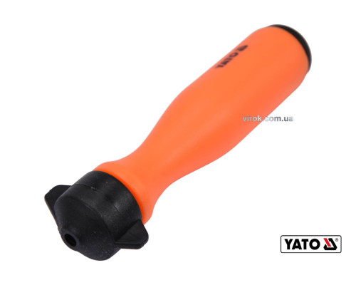 Ручка для напильника YATO : Ø= 4.5 мм. з різьбовим фіксатором, поліпропіленова (YT-85026) [200]
