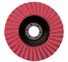 Круг пелюстковий шліфувальний NORTON "X-TREME PRO" (метал+нерж.); Ø= 125/22 мм, Р 40