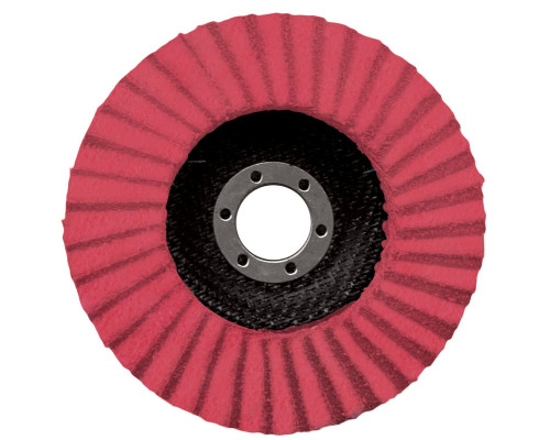 Круг пелюстковий шліфувальний NORTON "X-TREME PRO" (метал+нерж.); Ø= 125/22 мм, Р 40