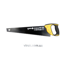 Ножівка по дереву VOREL : L= 450мм, W= 1мм, Тефлонове покриття, 65Mn,Тверд. 50-54 HRC, 7 зуб./1"[10]