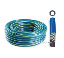 Шланг ПХВ водяний , присадиб. "BOS" з роб. тиск. 0,8 МПа, Ø=3/4", t=2.1 мм, l= 30 м