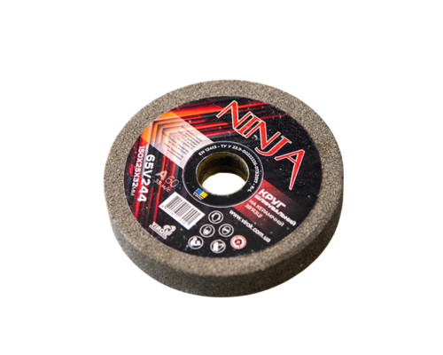 Круг для точила на керамічній зв'язці NINJA 150х25х32 мм F60 ТМ VIROK, твердість K