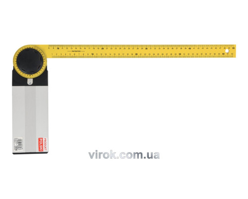Кутомір регулюючий + шкала(метал) VOREL, 500мм [10]