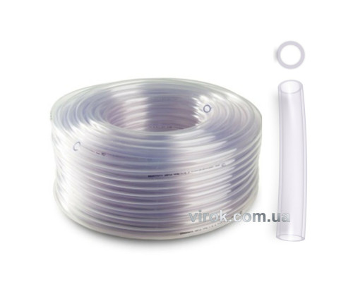 Шланг ПХВ 1-шаров. загал. признач. харчовий (Food) з роб. тиск. 0,05МПа, Ø=8 мм, t=1,5мм, l=50м