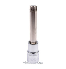 Головка торцевая YATO квадрат 1/2 "TORX" удлиненная Т55, L=100 мм [20/120]