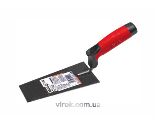 Кельма трапецевидна YATO : 165х80х55 мм. нержавіюча [20]