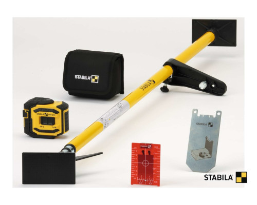 Нівелір лазерний STABILA Type LAX 300 з приладдям +-0.3мм/м + телескопічний штатив LT 30 (20-365 см)