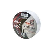 Стрічка армована алюмінієва клейка VIROK  48мм х 50 м. х 150 мкм. [18]