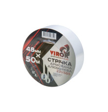 Стрічка армована алюмінієва клейка VIROK  48мм х 50 м. х 150 мкм. [18]