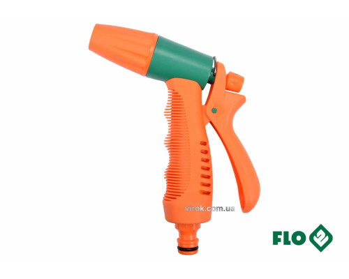 Ороситель-пистолет 3-режимный FLO к шлангу 1/2", ABS-пластик [12/48]