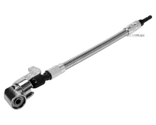 Тримач-адаптер кутовий магнітний з подовжувачем YATO : HEX - 1/4", L= 325 мм, F=13 Нм, під кутом 90°