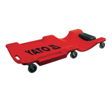 Лежак для ремонту YATO : платформа на 6 коліс, L= 1 м  [1/16]
