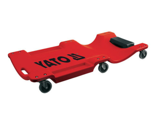 Лежак для ремонта YATO: платформа на 6 колес, L=1 м [1/16]