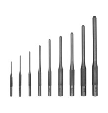 Пробійники з кульовими наконечниками YATO: Ø= 1,7- 2 мм, l= 70- 160 мм, компл. 9 шт [6/36]